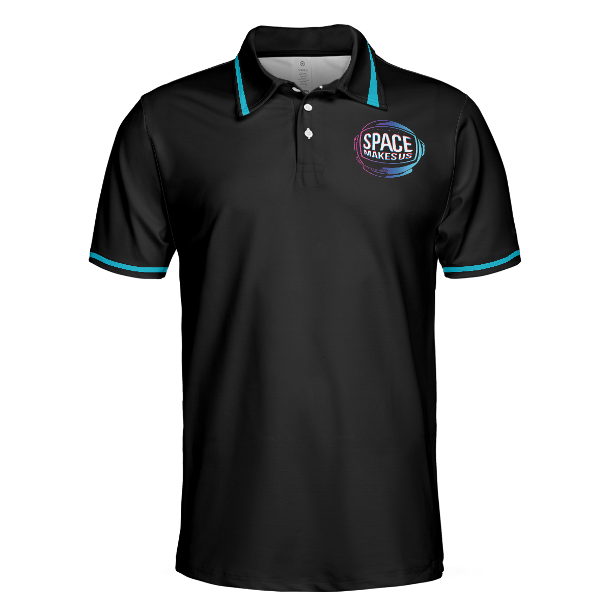 Once You Go Black Never Go Back Astronaut Polo Shirt, Astronaut Shirt For Men