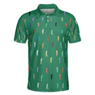 My Green Jacket In The Wash Polo Shirt, Funny Green Golf Shirt For Men