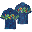Parrot Aloha Shirt For Men Hawaiian Shirt