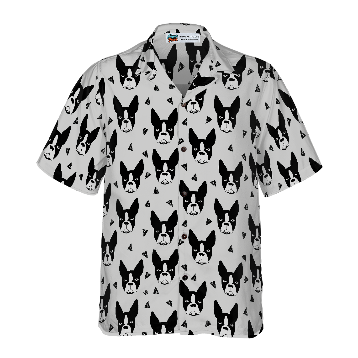 The Grey Bulldog Kingdom Hawaiian Shirt