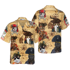 Pirate Cat Hawaiian Shirt