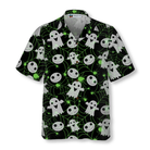 Halloween Spider Web Shirt For Men Hawaiian Shirt