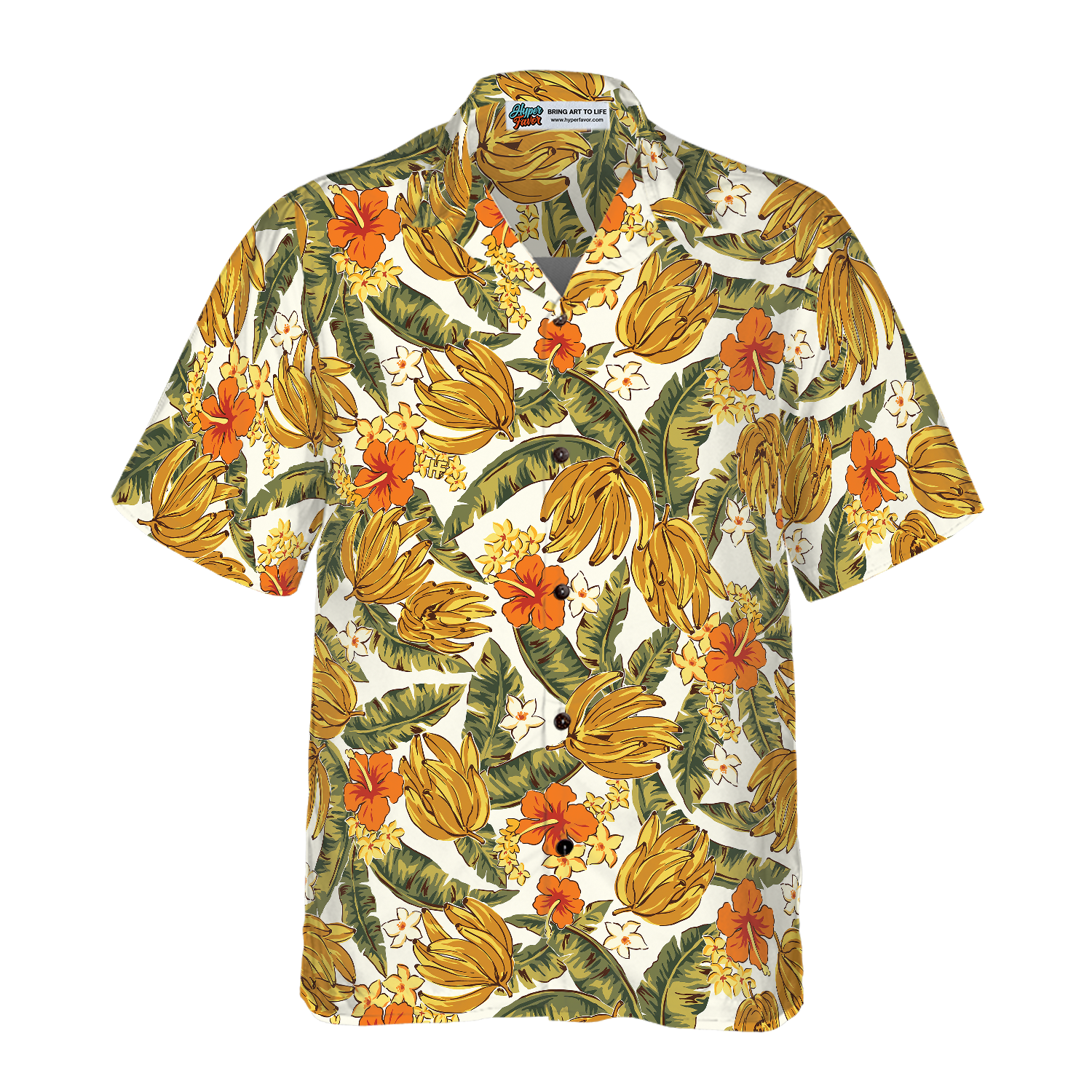 Tropical Banana Plant Hawaiian Shirt