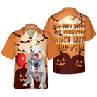 Pitbull Has Been Ready For Halloween Since Last Halloween Hawaiian Shirt, Cool Halloween Shirt For Men And Women