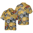 Vintage Motorcycle Hawaiian Shirt
