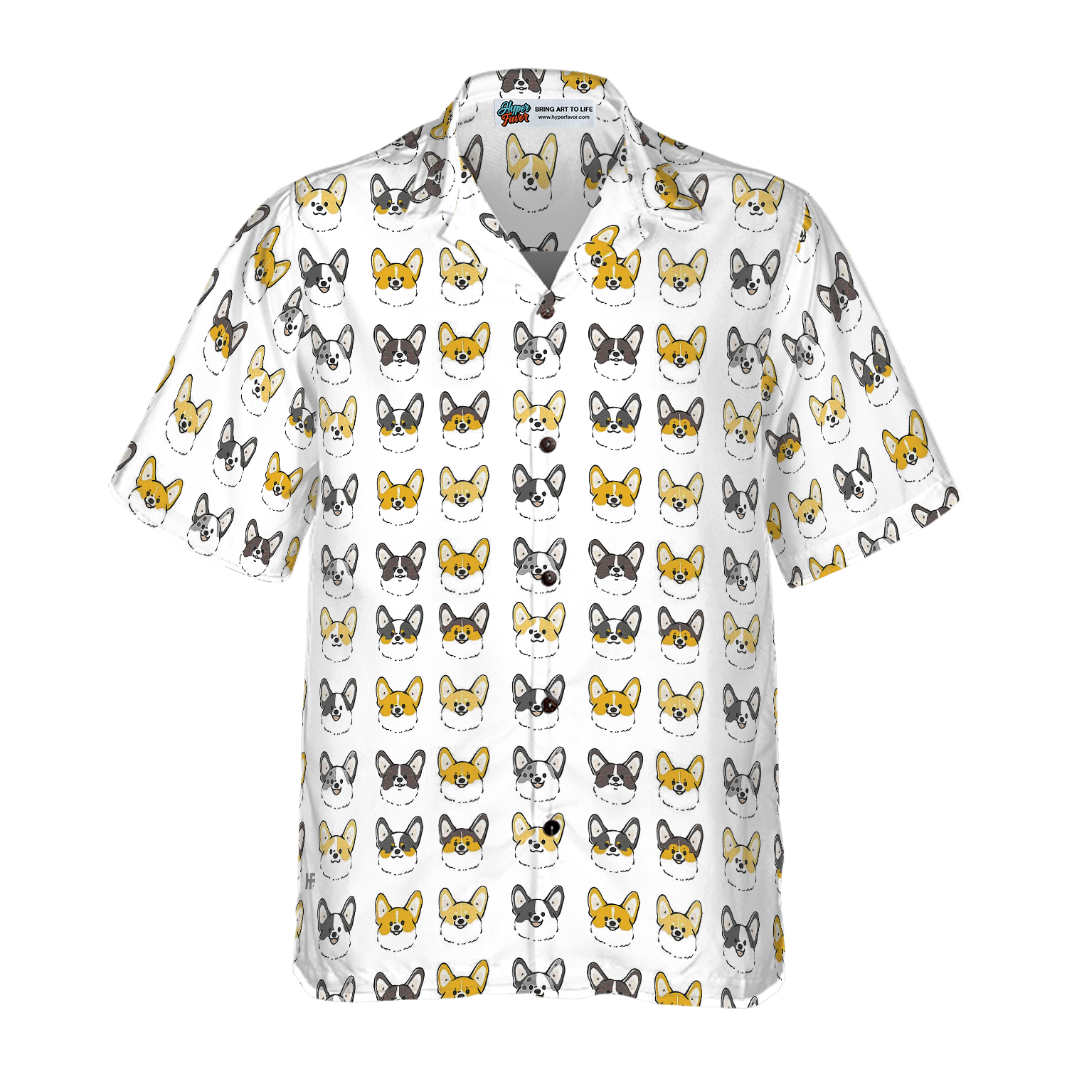 Corgis In Different Colors Corgi Hawaiian Shirt, Best Dog Shirt For Men And Women