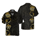 In The Ocean Polynesian Pattern Hawaiian Shirt