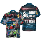 Racing Motorcycle Hawaiian Shirt