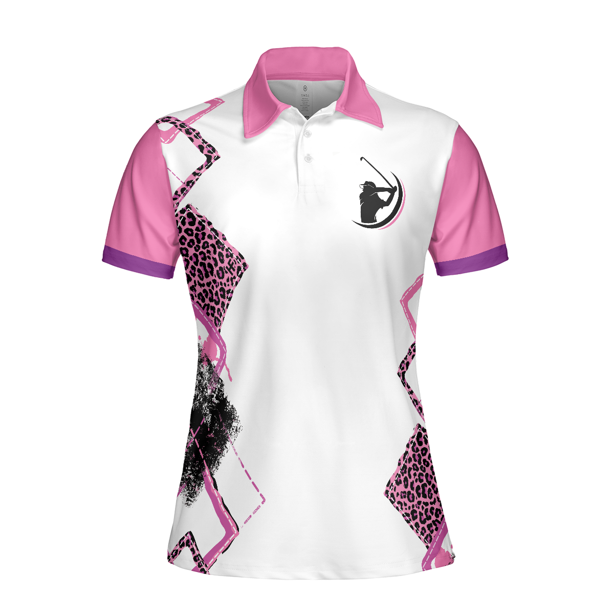 You Say Girls Can't Golf I Say Watch Me V2 Golf Short Sleeve Women Polo Shirt