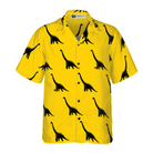 Brachiosaurus Dinosaur Hawaiian Shirt