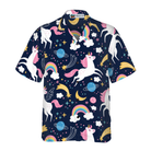 Cheerful Unicorn Hawaiian Shirt