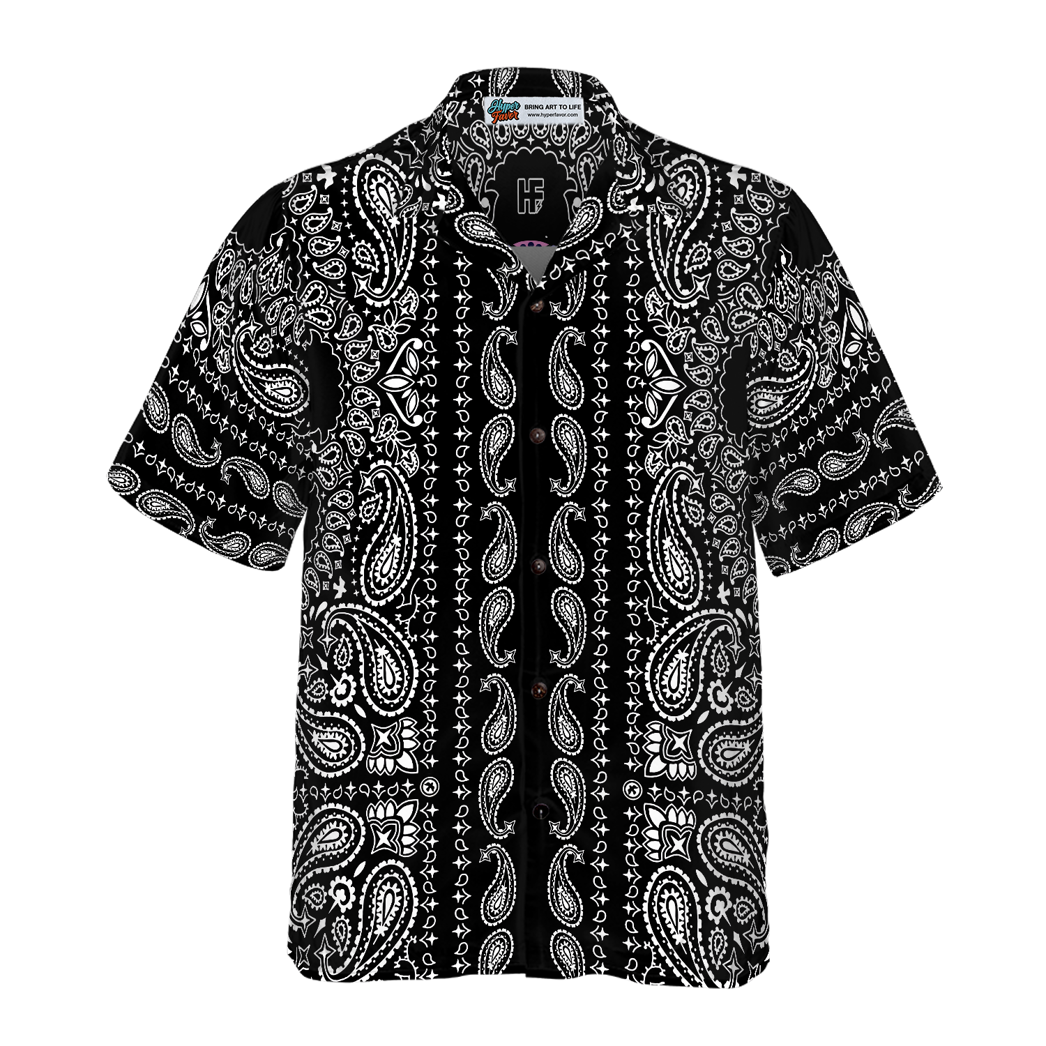 Colorful Monkey With Paisley Pattern Shirt For Men Hawaiian Shirt