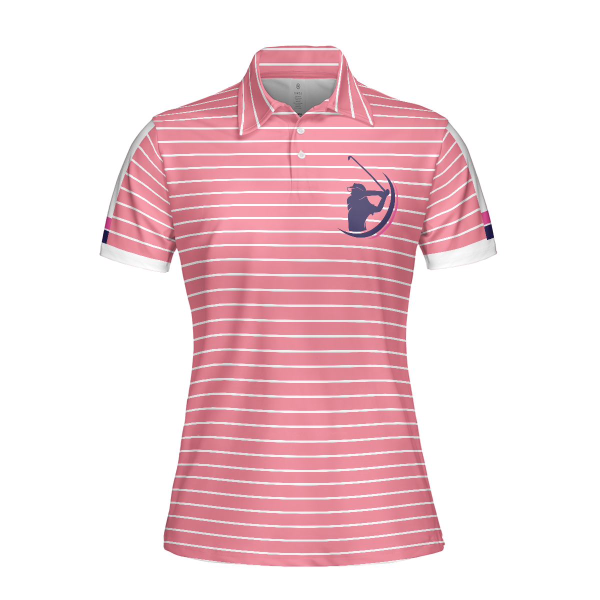 Some Grandmas Knit Real Grandmas Play Golf Short Sleeve Women Polo Shirt, Funny Golf Shirt For Female Players