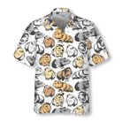 Guinea Pig Seamless Pattern Hawaiian Shirt
