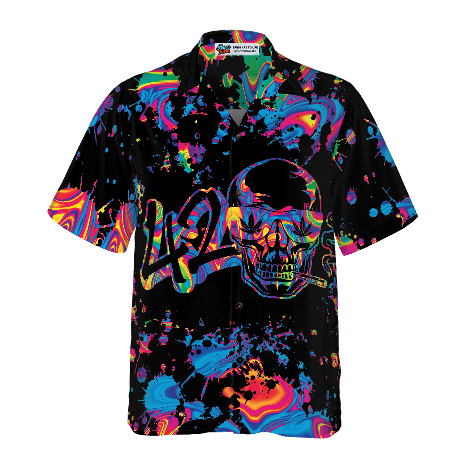 Marijuana 420 Vibes Hawaiian Shirt