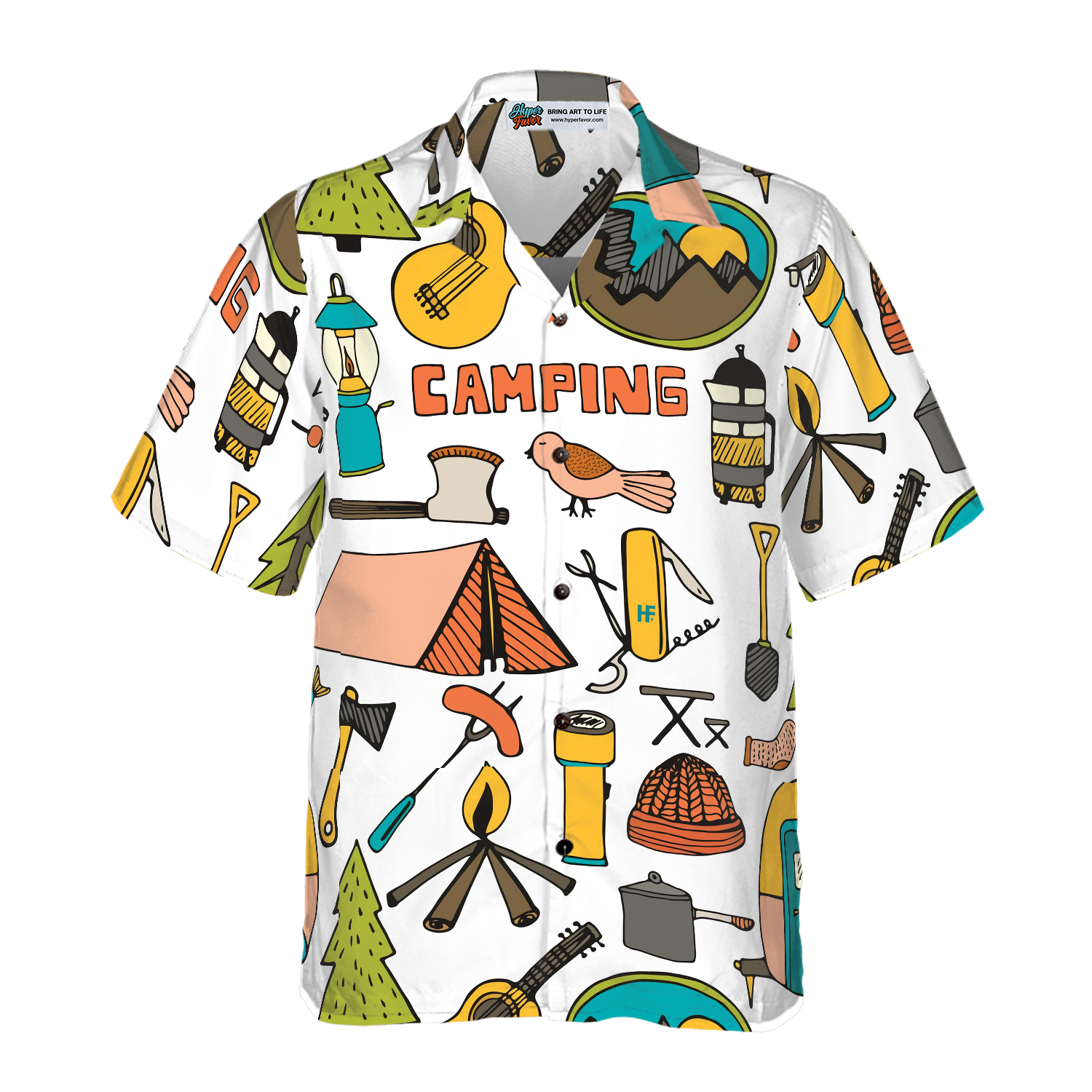 Camping Travel Road Trip Camping Hawaiian Shirt, Unique Shirt For Camping