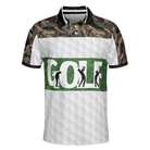 Weapon Of Grass Destruction Golf Polo Shirt, Smart Golf Shirt For Men