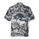 Traditional Floral Fish Hawaiian Shirt