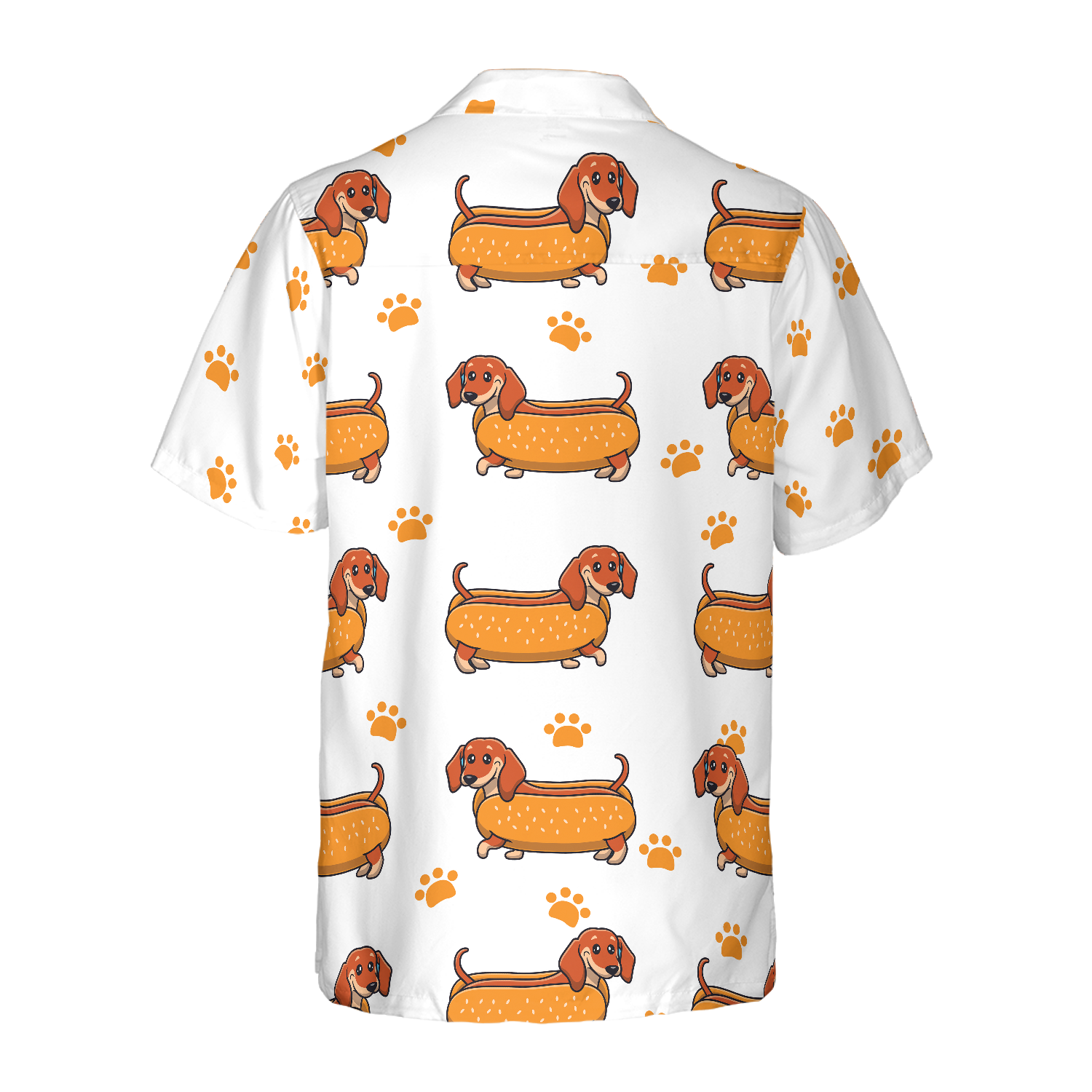 Real Hotdog Dachshund Hawaiian Shirt