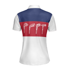 Lady Squad Texas Short Sleeve Women Polo Shirt, Texas Golf Shirt For Women
