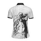 Drive It Like You Stole It Female Golfer Short Sleeve Women Polo Shirt