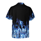 Blue Flame Hawaiian Shirt