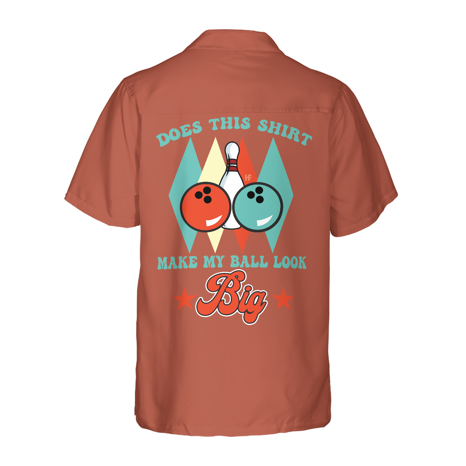 Does This Shirt Make My Ball Look Big V2 Custom Hawaiian Shirt, Personalized Bowling Shirt, Best Gift For Bowling Players