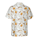Cartoon Duck Shirt For Men Hawaiian Shirt