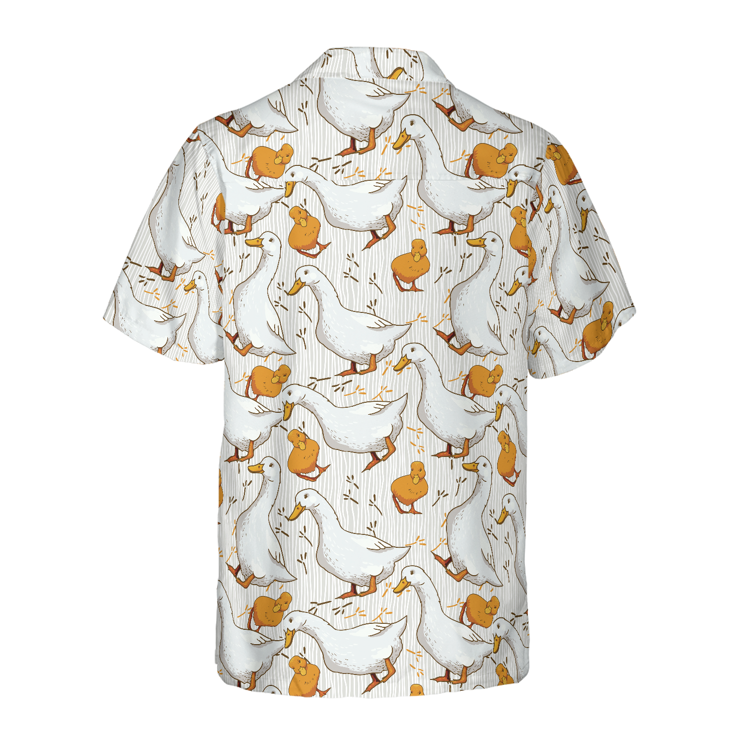 Cartoon Duck Shirt For Men Hawaiian Shirt