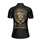 Peace Love And Light Vintage Sunset V2 Short Sleeve Women Polo Shirt