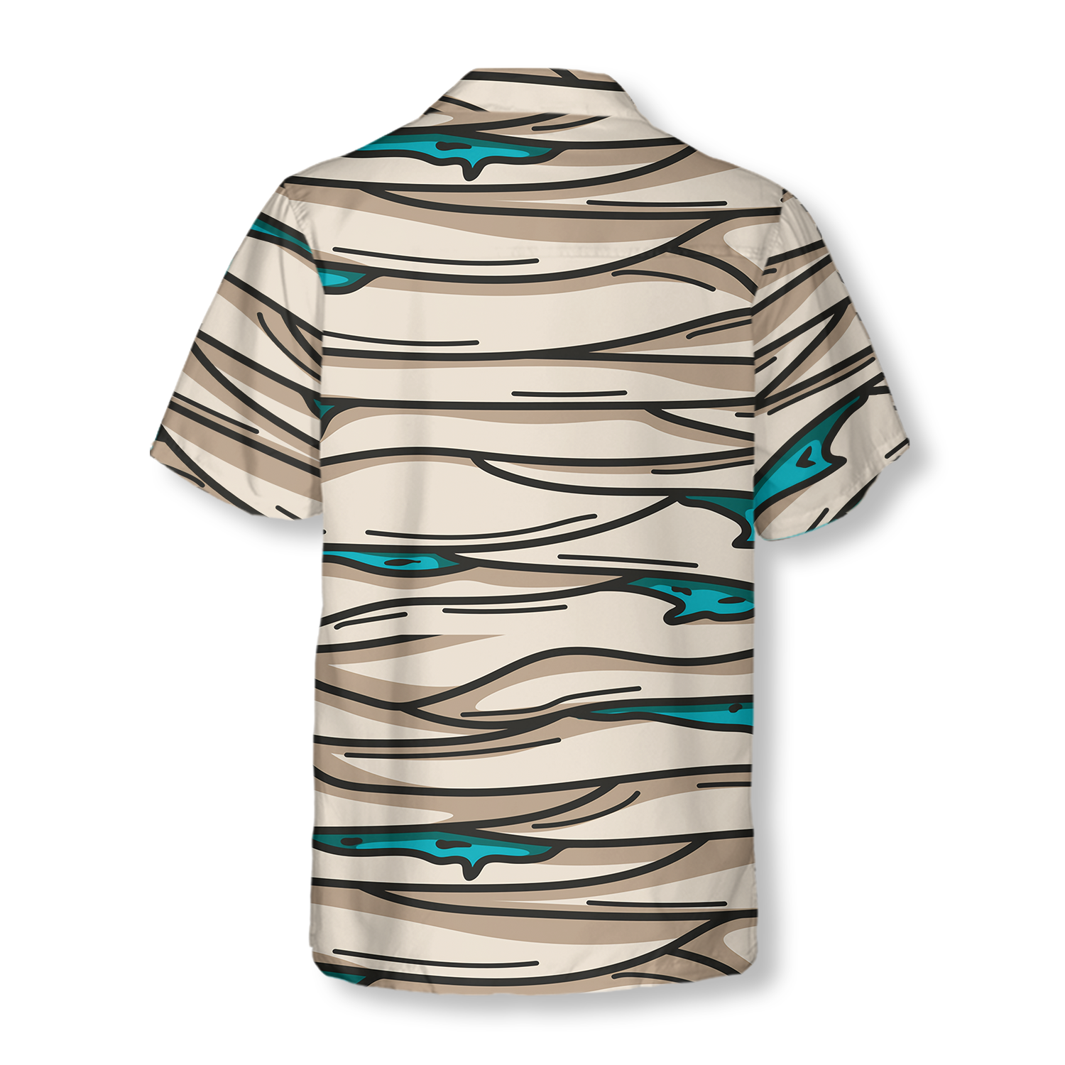 Halloween Mummy Costume Shirt Hawaiian Shirt