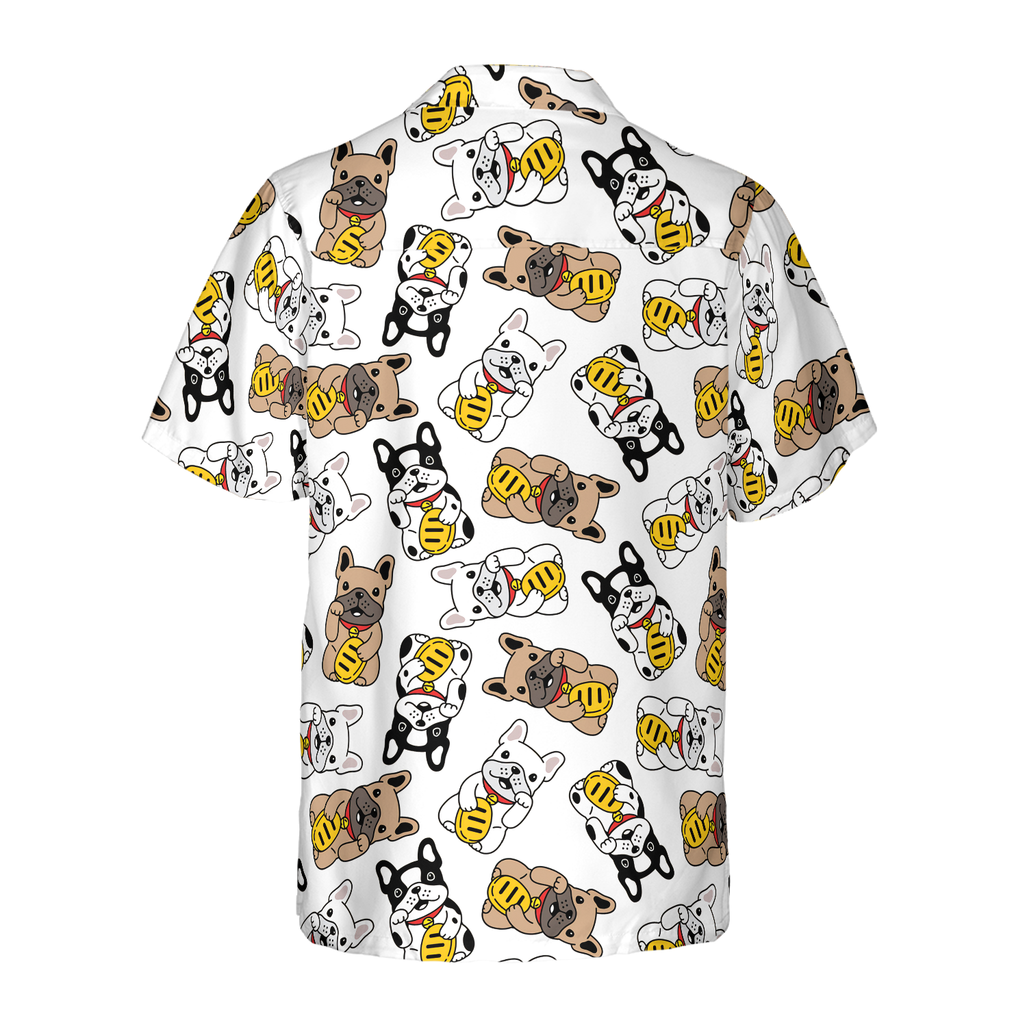 Lucky Bulldog Shirt For Men Hawaiian Shirt