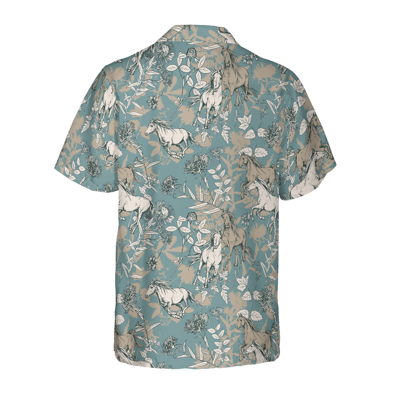 Beautiful Horses Shirt For Men Hawaiian Shirt