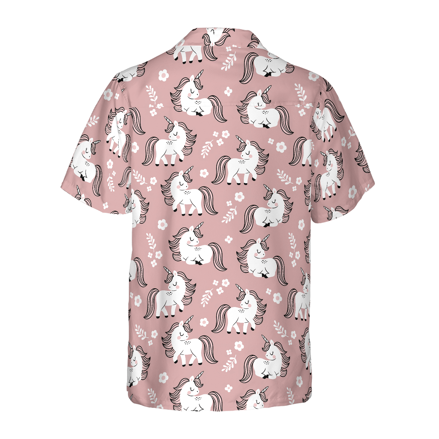 Baby Unicorn In The Magic Forest Hawaiian Shirt