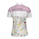 Math Teacher Short Sleeve Women Polo Shirt
