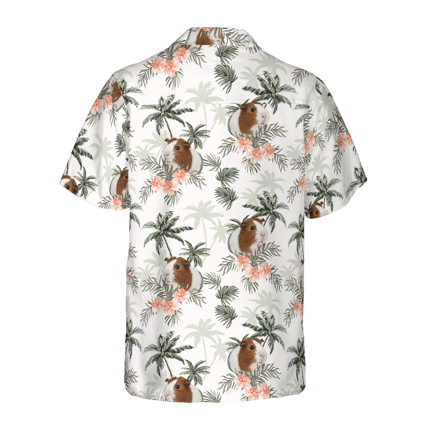 Tropical Guinea Pig Shirt For Men Hawaiian Shirt