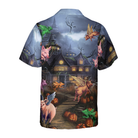 Scary Pigs Can Fly Hawaiian Shirt