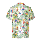 Tropical Cocktail Shirt For Men Hawaiian Shirt