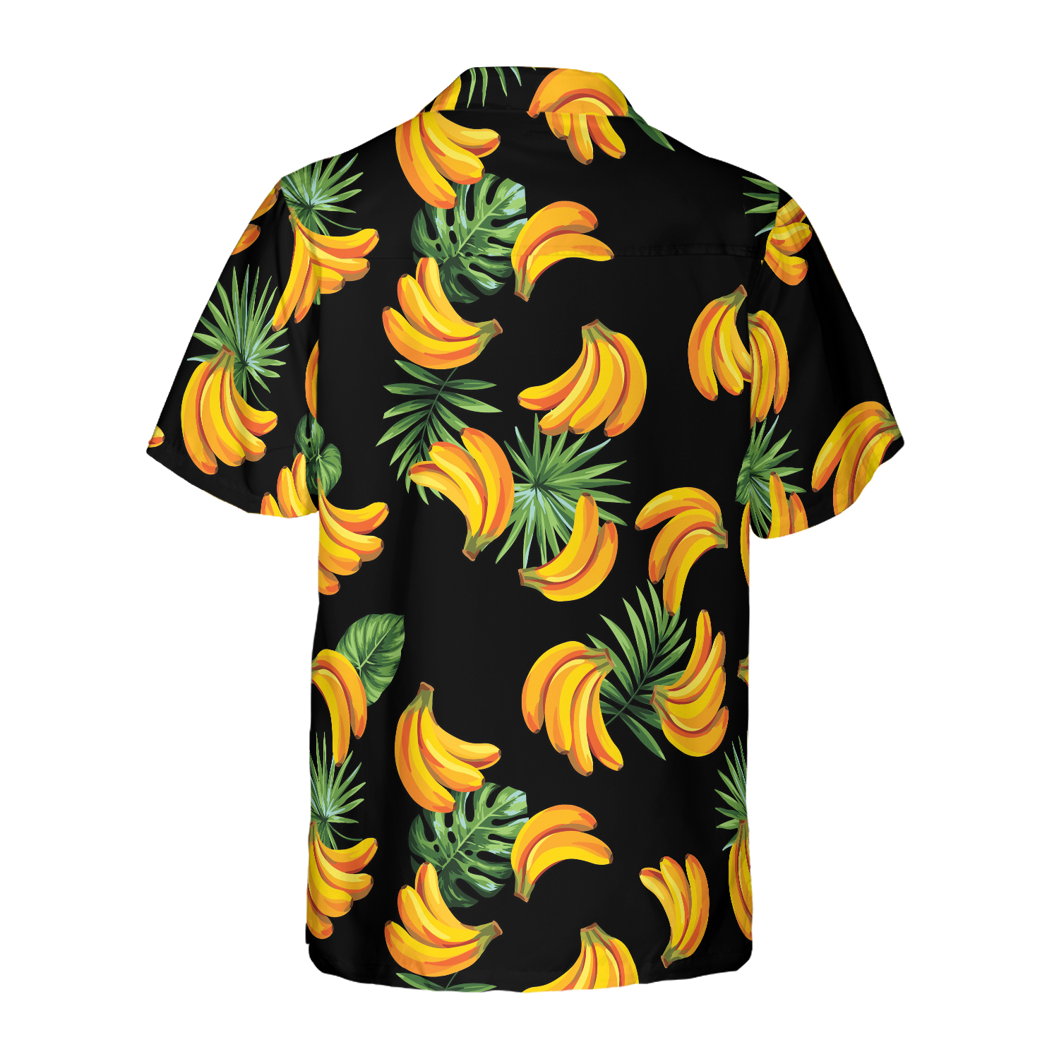 Banana & Tropical Palm Leaves Hawaiian Shirt