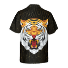 Geometric Tiger Shirt For Men Hawaiian Shirt