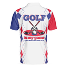 Golf Is My Game I Just Wish I Was Good At It Golf Polo Shirt, Crossed Golf Clubs Shirt Design, Basic Golf Shirt