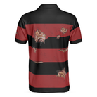 The Nightmare Is Coming To Town Halloween Polo Shirt, Scary Halloween Shirt For Men