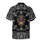 Colorful Monkey With Gothic Pattern Shirt For Men Hawaiian Shirt