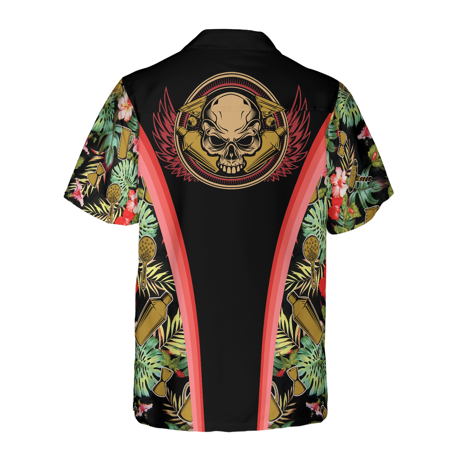 Bartender Tropical Custom Hawaiian Shirt