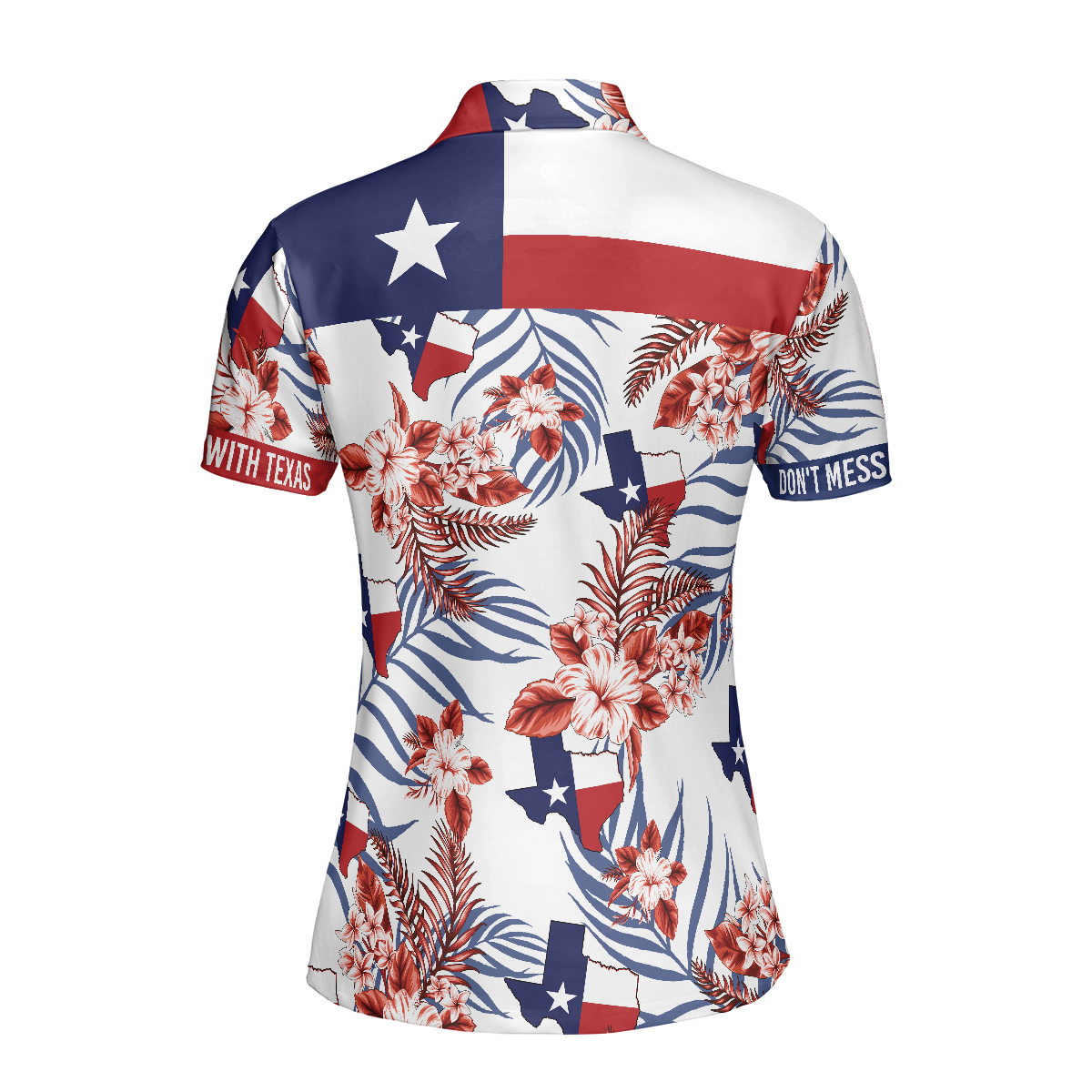 Texas Proud Short Sleeve Women Polo Shirt
