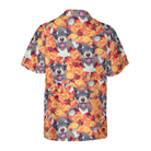 Chihuahua Puppies And Summer Flowers Hawaiian Shirt
