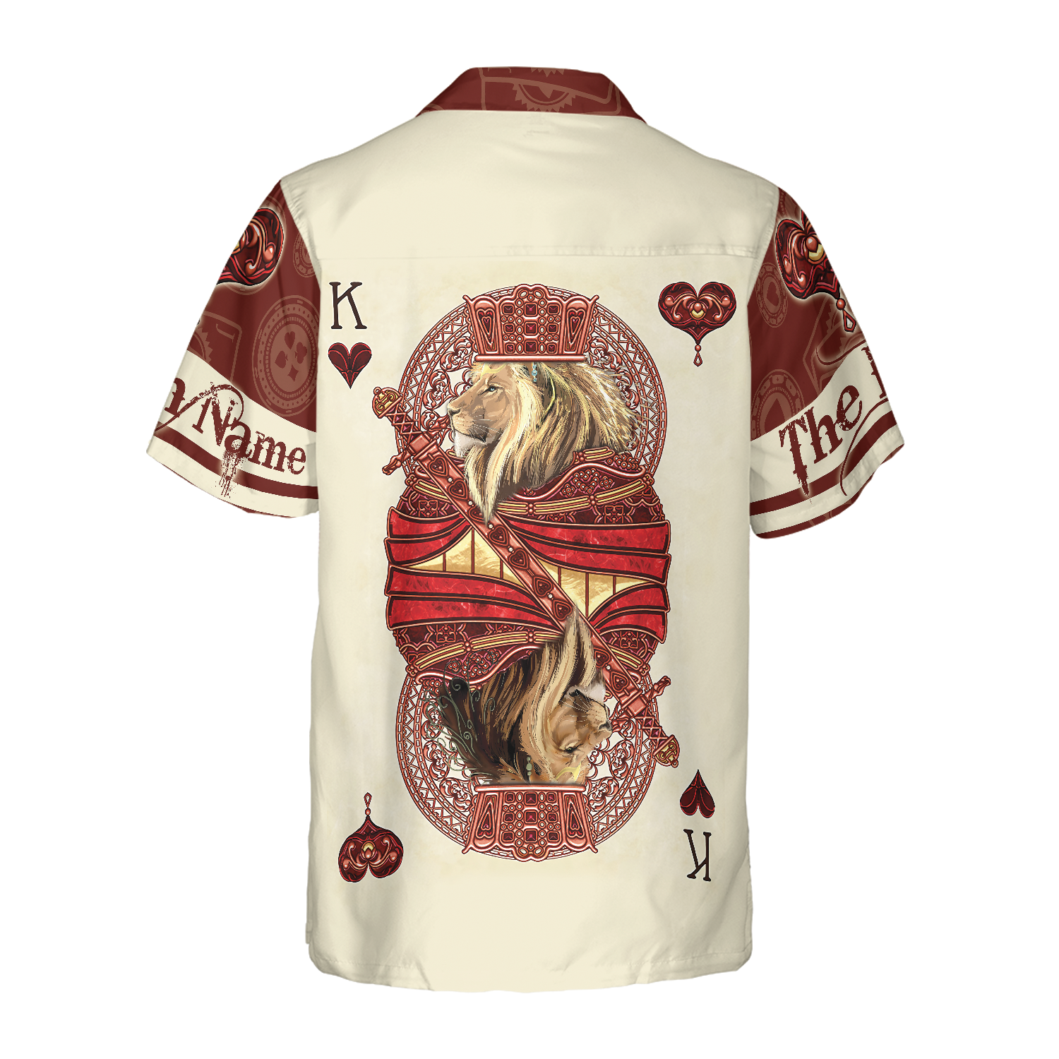 The King Of Poker Shirt For Men Custom Hawaiian Shirt