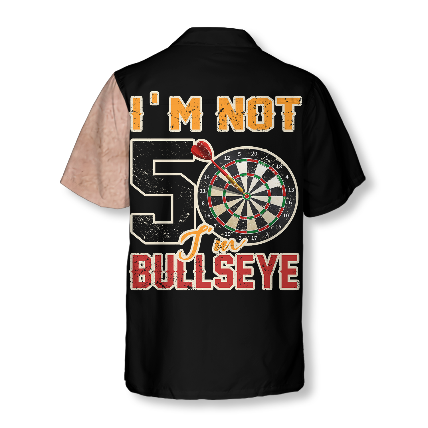 I'm Not 50 I'm Bullseye Hawaiian Shirt