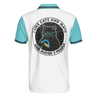 I Like Cats And Math And Maybe 3 People Polo Shirt