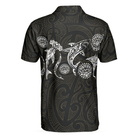 Elegant Polynesian Pattern Polo Shirt